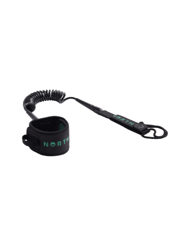 North Coiled Ankle Leash-Black vous aussi creer 